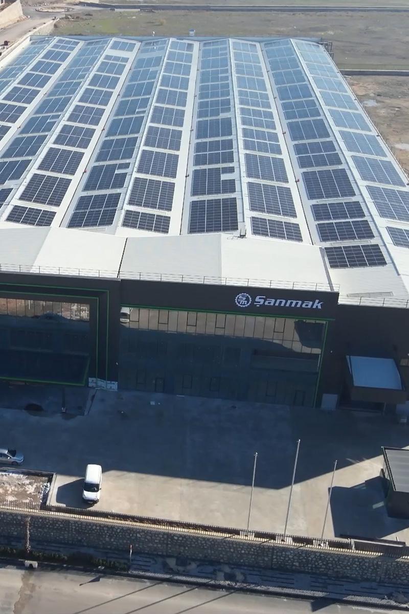 TEKNOSAB'da faaliyet gösteren fabrika binası