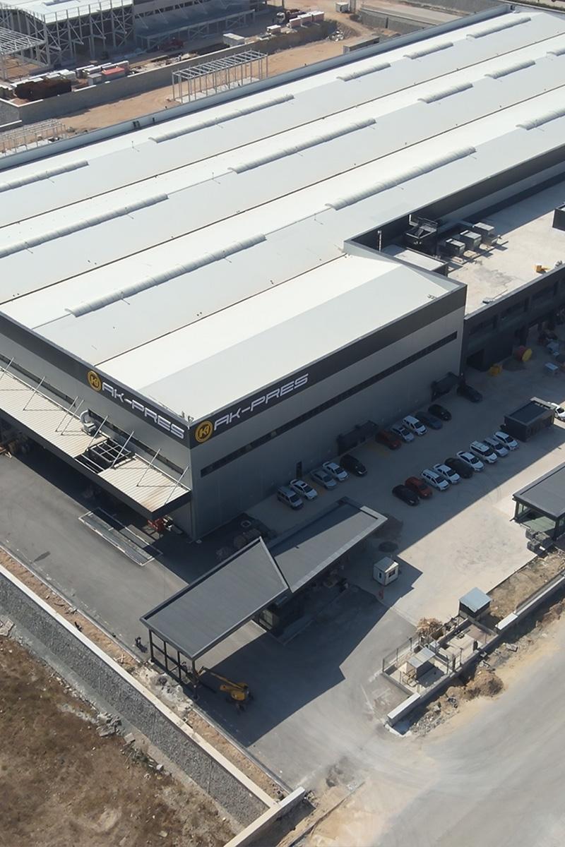 TEKNOSAB'da fabrika tesisi