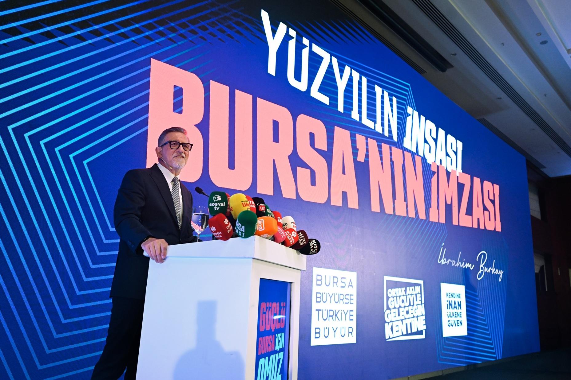 Başkan Burkay Bursa Ekonomisi İçin Tarihi Projeler Açıkladı