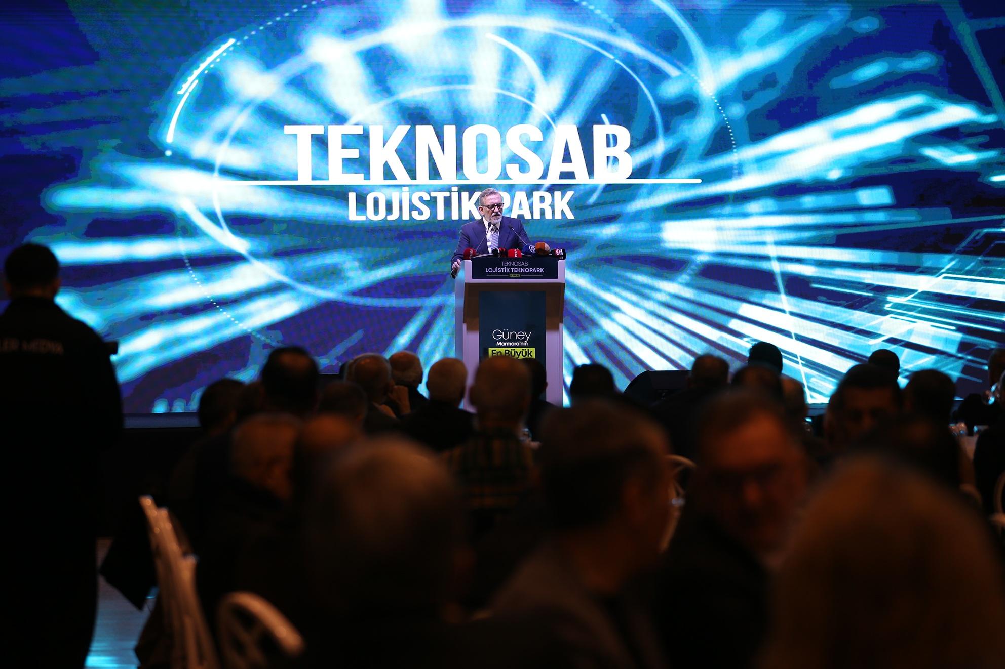 TEKNOSAB Lojistik Teknopark, Türkiye’nin En Stratejik Lojistik Üslerinden Birisi Olacak