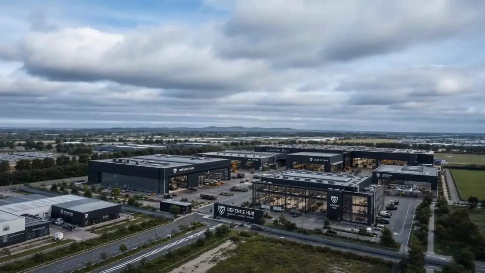TEKNOSAB Defence Hub bölgesinin görünümü